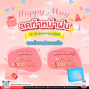 ลดท้าหน้าฝน