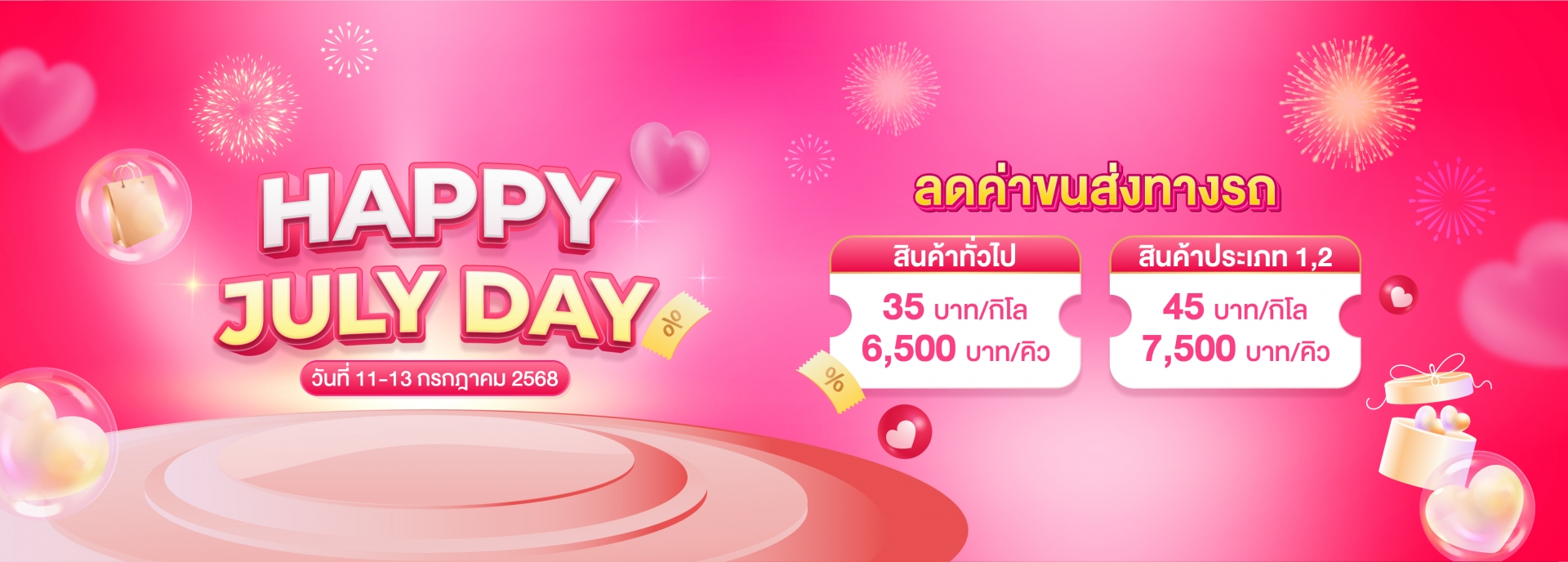 ลดค่าขนส่งทางรถ